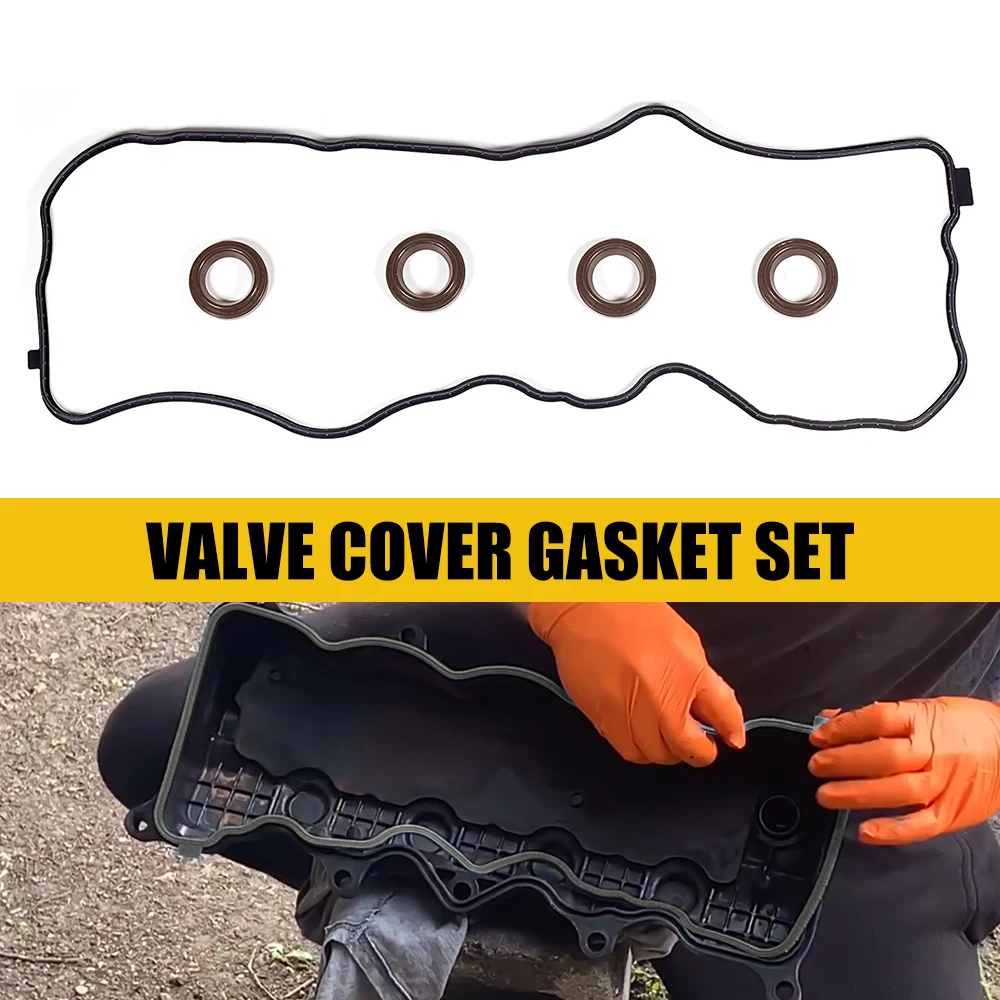 

AVC160S VS50741R Engine Valve Cover Gasket Set For Honda Civic 1.8L L4 1799cc 2006 2007 2008 2009 2010 2011 2012 2013 2014 2015