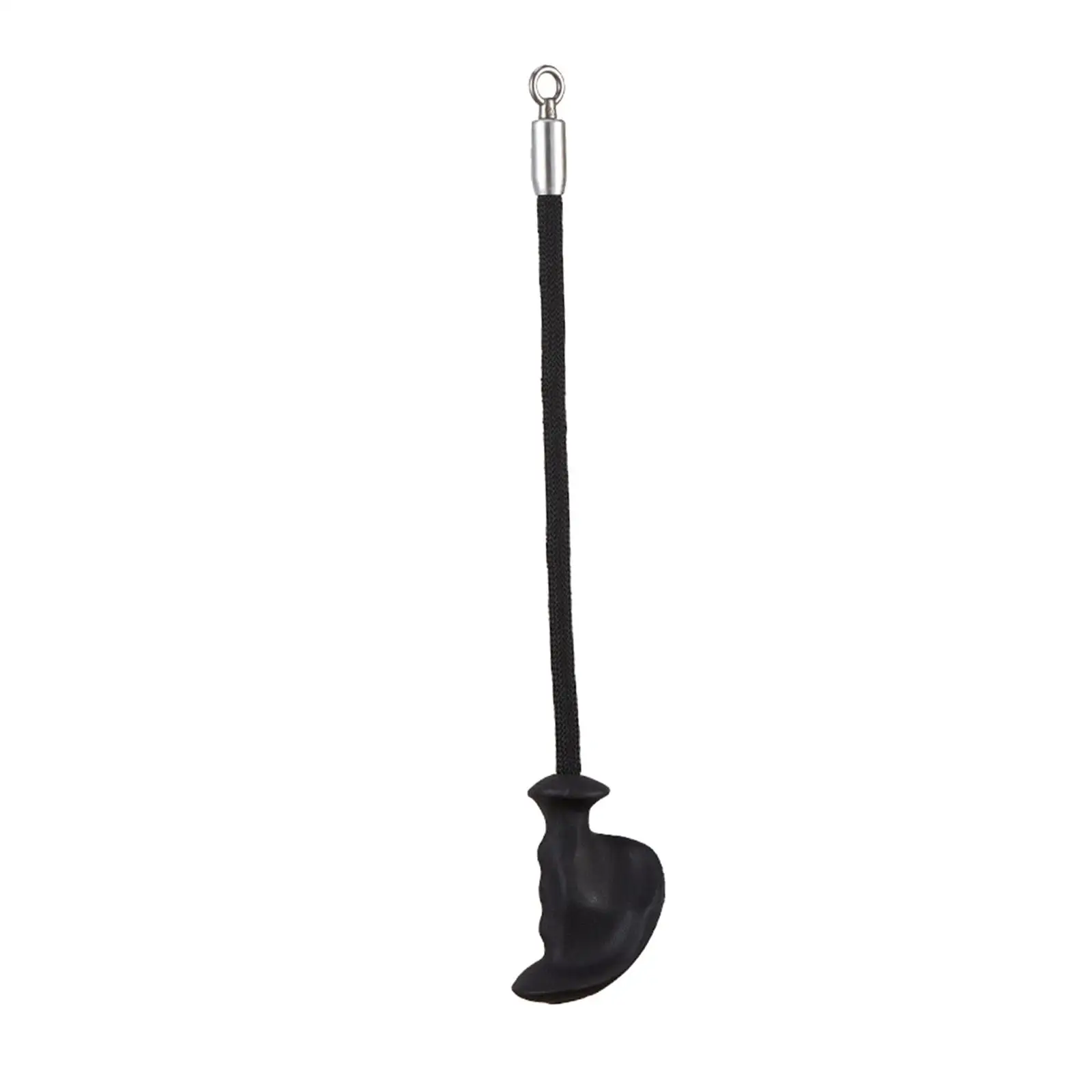 Tricep Rope with Ergonomic Handle, 17.7 Inch Tricep Pull Down Rope for Cable Machine, Pulley System, Cable Attachment