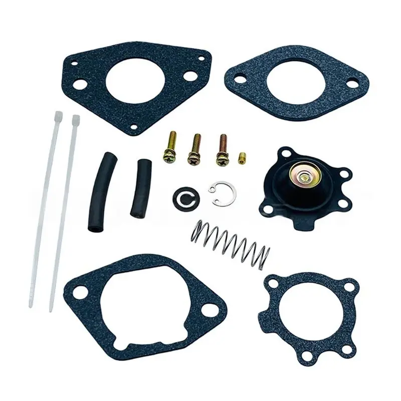 ABOK-For Kohler Outboard Engine Carburetor Repair Kit Accelerator Pump Gasket Set 24 757 21-S 24-757-21-S Rebuild Kit