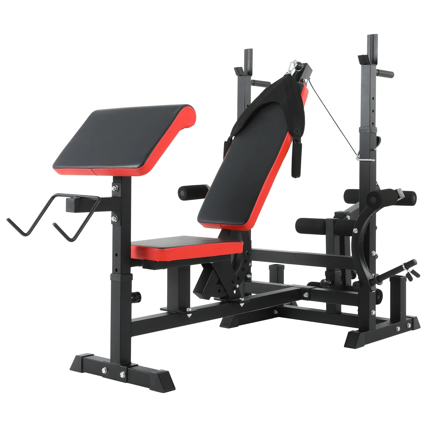 Standard Multi-Position Adjustable Weight Bench Home Gym Fitness Equipment 2026
