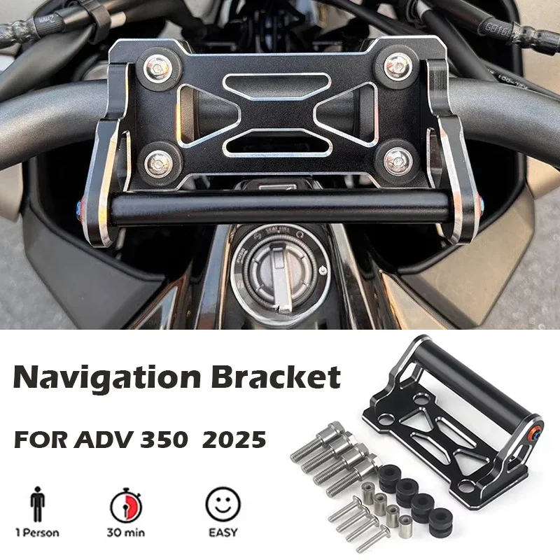 

Navigation Bracket FOR Honda ADV350 ADV 350 adv350 2025 NEW Motorcycle Navigator Phone Holder GPS Navigation Holder Accessories