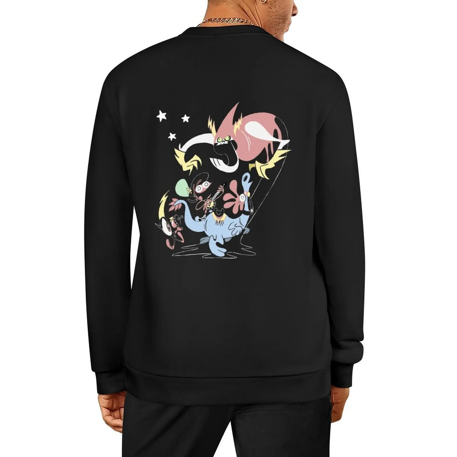 

Wander and Friends Pullover anime clothing men's autumn clothes blouse anime clothes sweatshirt
