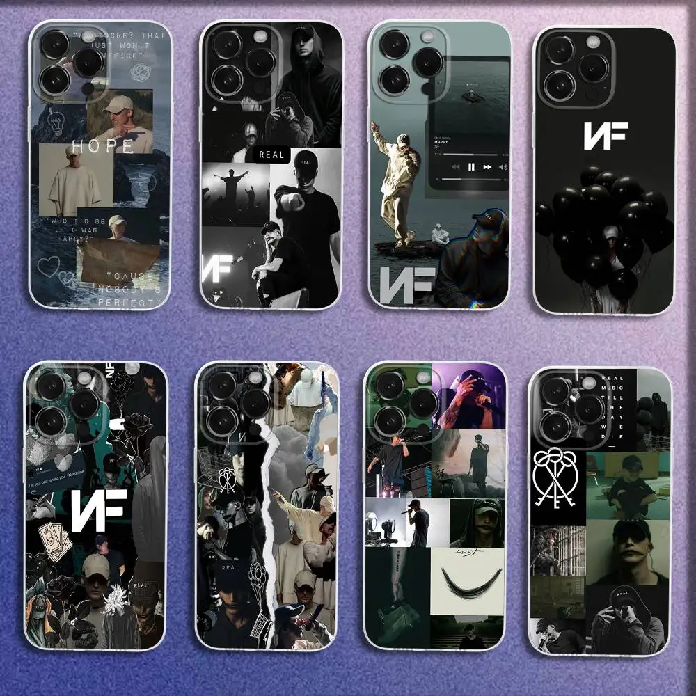 

N-NF Nathan John Feuerstein Phone Case For iPhone 16,15,14,13,12,11 Plus,Pro,Max,XR,XS,Plus,E,Mini Transparent Cover