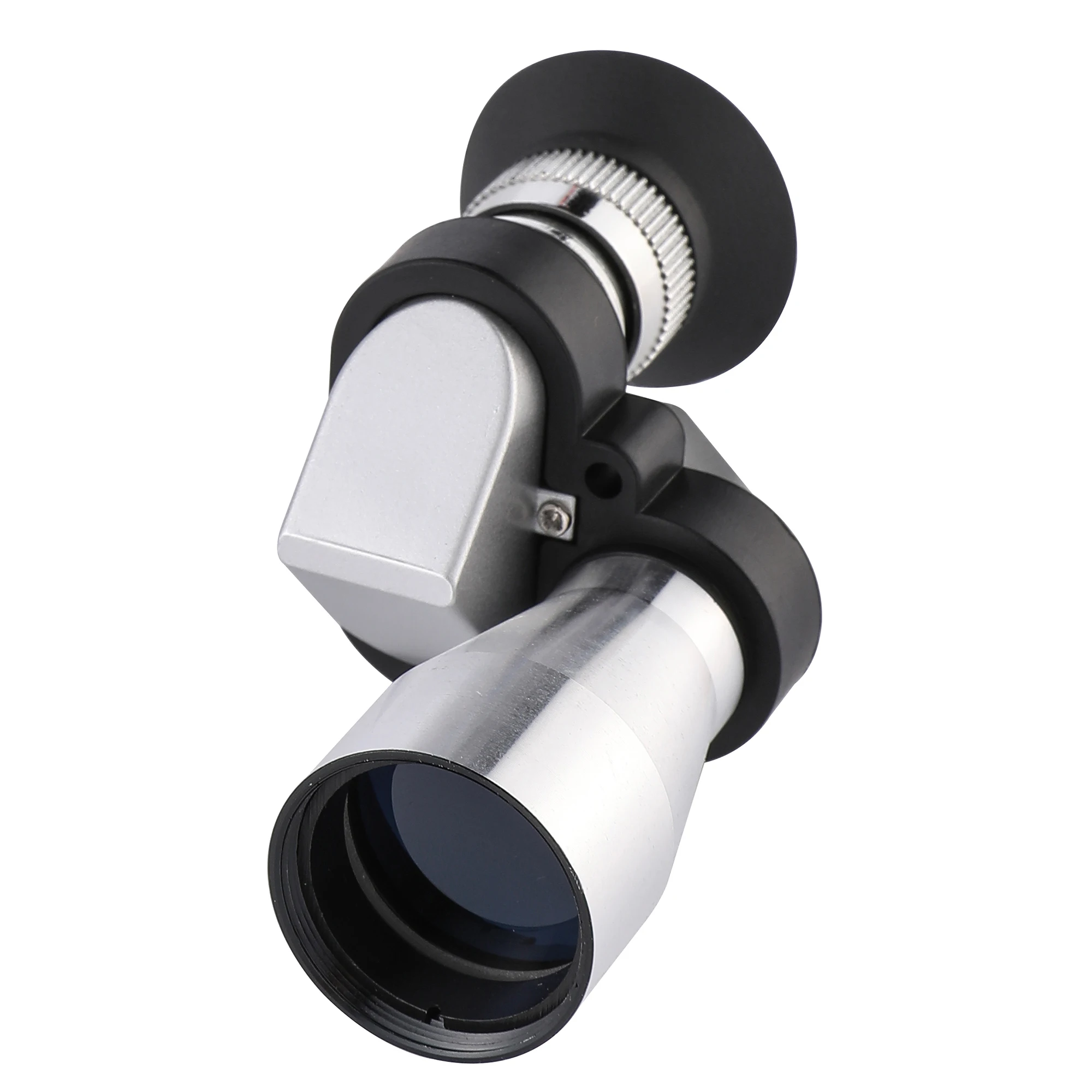 

ZIYOUHU 10x20 Corner View Toy Telescope Small Pocket Mini Monocular with Phone Holder Photography for Camping Hiking Traveling