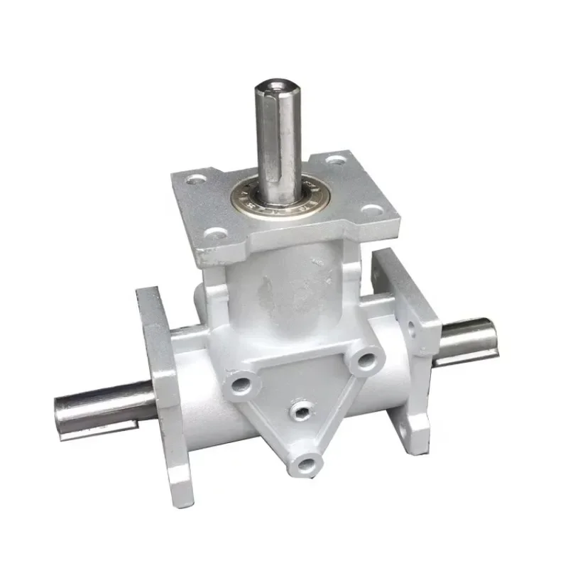 

Low Noise 90 Degree 1:1 ratio Spiral Bevel vertical shaft gearbox reducer with 1400rpm speed