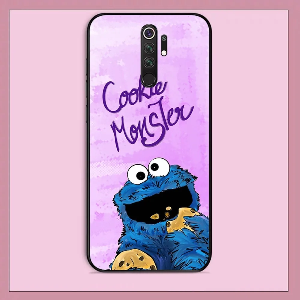 Custodia per telefono Cartoon C-Cookies Monster per Redmi Note 4X5 A 6 7 8 T 9 9S 10 11 11S 11Epro Poco M3 Pro