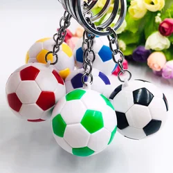 2024 European Football Keychain Fashion Match Ball Soccer Sports Fans Souvenir Keyring for Kids Men