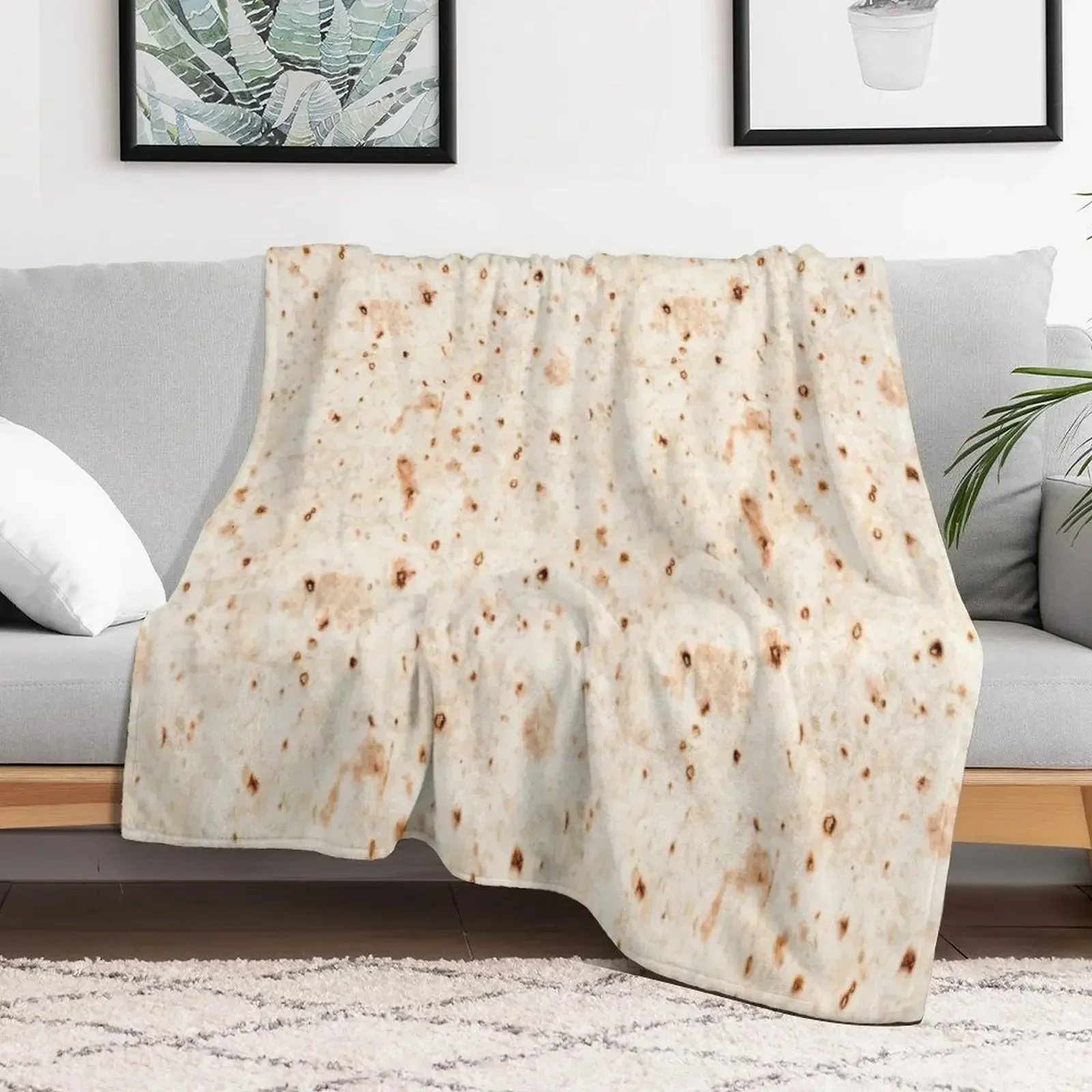 

Tortilla - Burrito - Wrap Throw Blanket Custom anime Blankets Blankets For Sofas bed plaid Sofa Throw Soft Beds Blankets