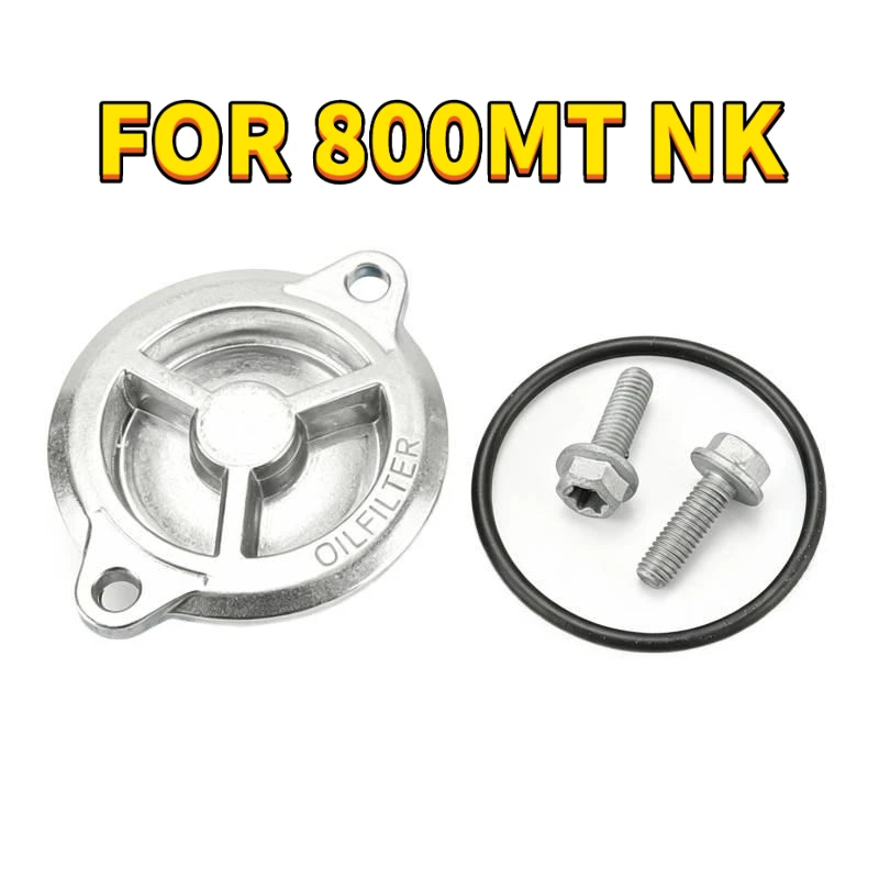 Oil Filter Cover / Seal Ring / Screws for Cfmoto 800MT NK CF800-5-7