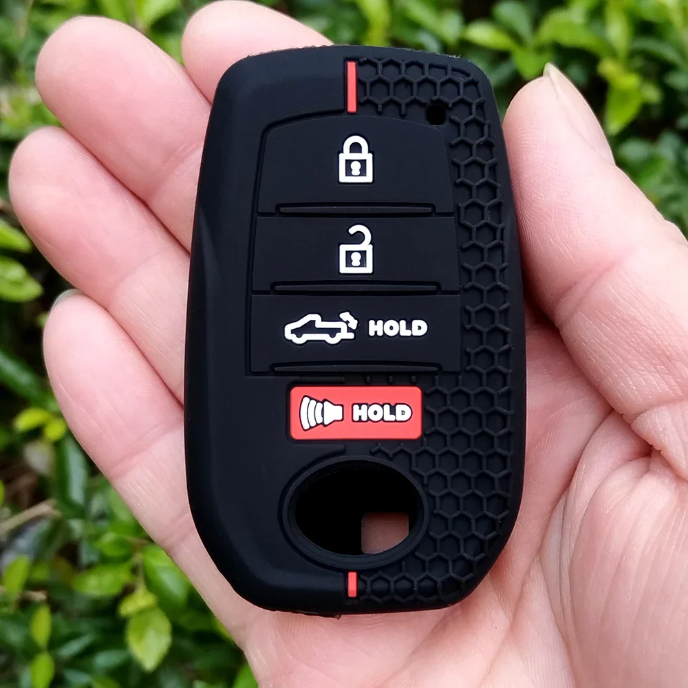 Dla Toyota Camry Land Cruiser Prado 150 Mark X Venza Fortuner Rav4 Highlander Yaris Auris Nowy 4-przyciskowy pilot zdalnego sterowania Etui na kluczyk