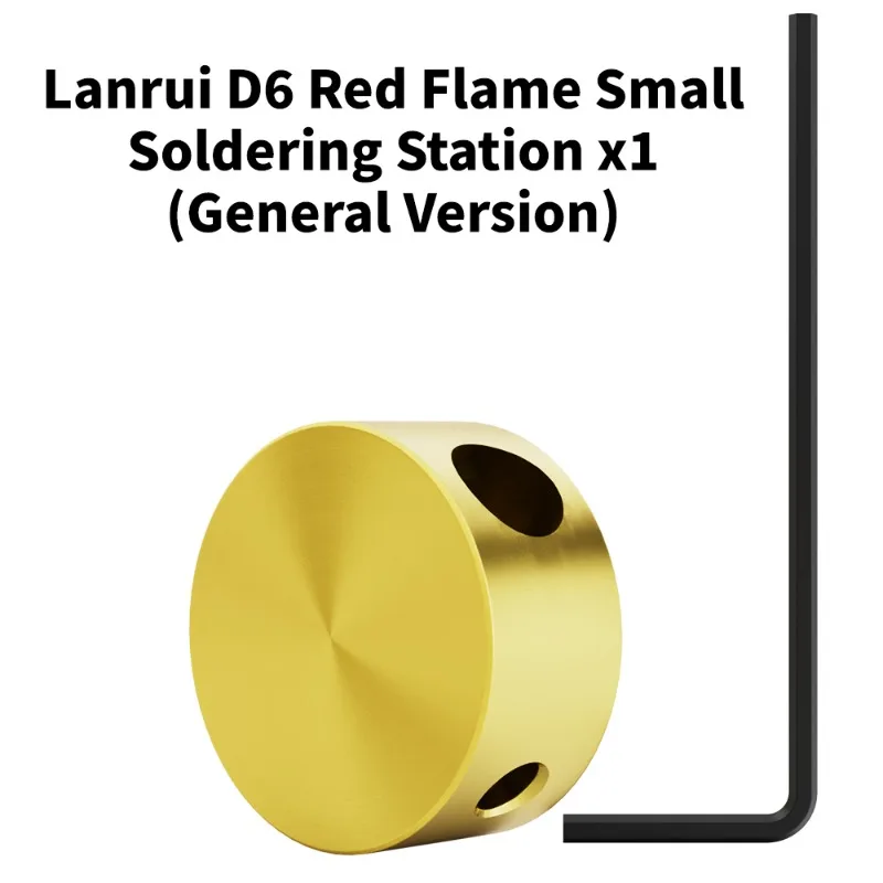 Lanrui Red Flame Micro Soldering Station - Universal Heating Tool for Cable & Battery Holder Welding | Portable Phone Repair Kit