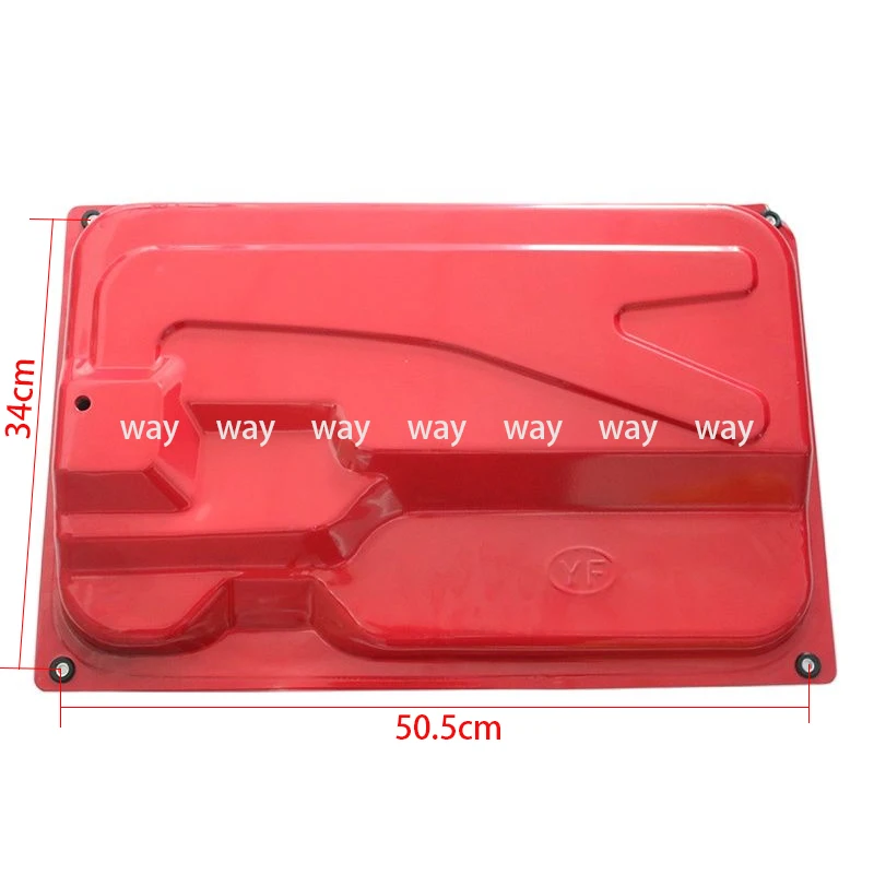 1 set red 2KW 3KW generator fuel tank fuel tank Assembly 168F gasoline tank with cover and a full set of unit accessories