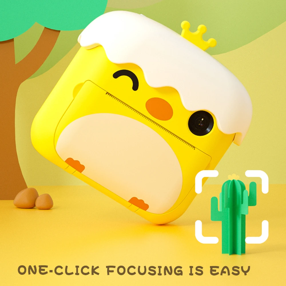 Kids Video Photo Digital Camera Instant Camera Video Thermal Printing Kids Photography Camera Birthday Gift