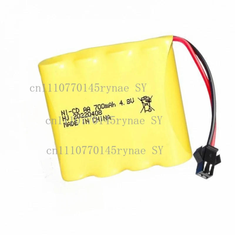 NI-MH NI-CD AA Rechargeable Battery 4.8V 700mAh For RC Toys Cars Trucks Tank Parts