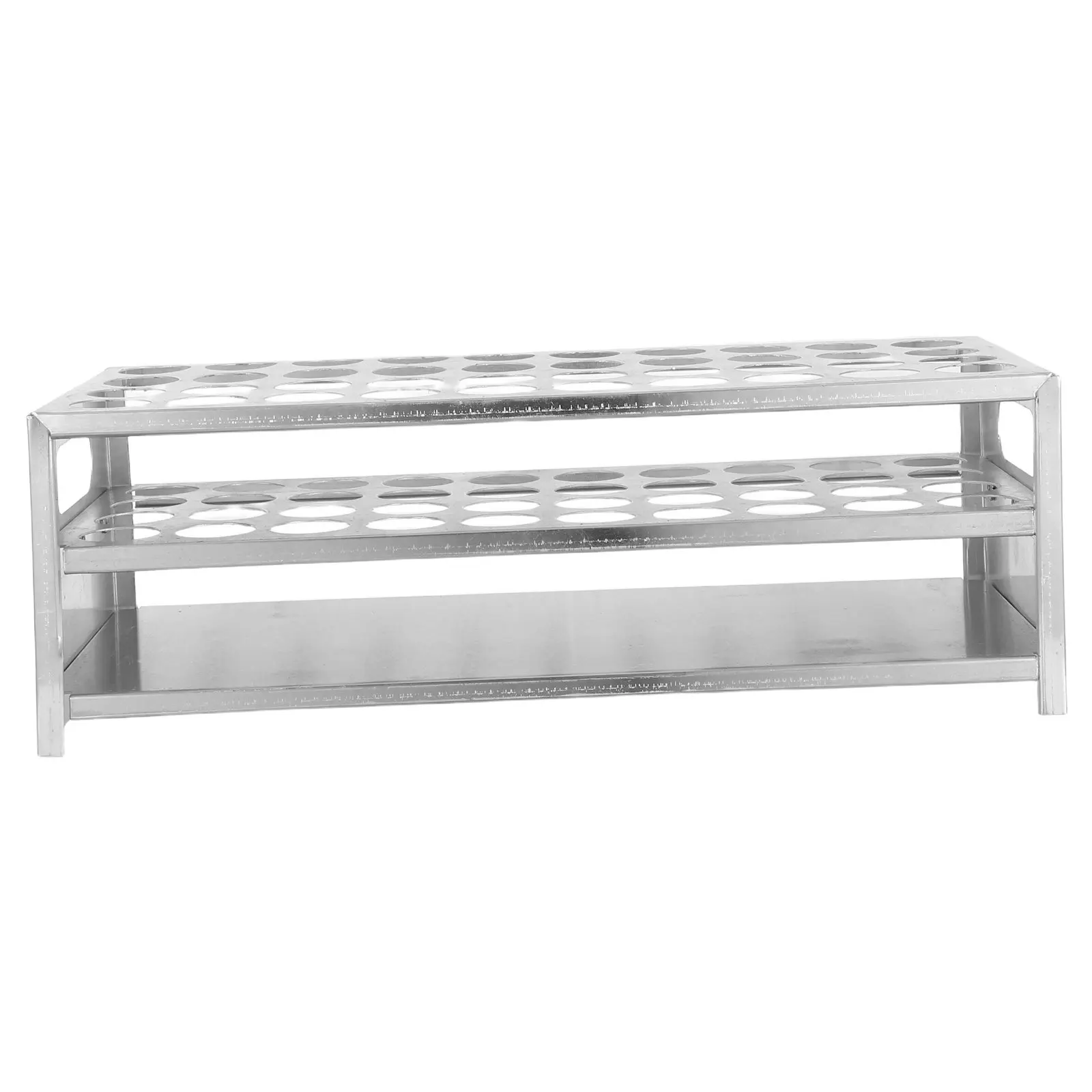 Support multifonctionnel pour tubes à essai, support de laboratoire transparent et stable, résistant à la chaleur, adapté aux expériences scientifiques et