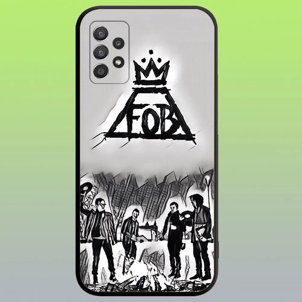 F-Fall Out B-Boy Band Phone Case For Samsung Galaxy A20,A21s,A22,A31,A32,A52,A53,A72,73,A80,A91 Soft Black Cover