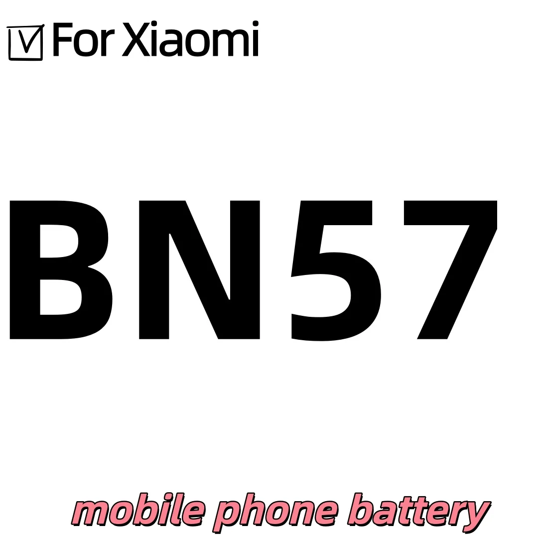 

BN57 5060mAh Phone Battery For Xiaomi Pocophone X3 Poco X3 Pro Replacement Batteries+Free tools