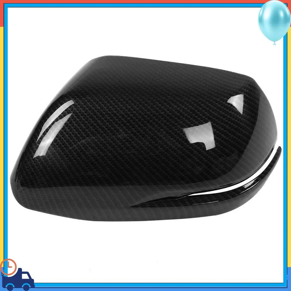 

A90Q-2Pcs Car Carbon Fiber Side Rearview Wing Mirror Cover For Honda Crv 2017