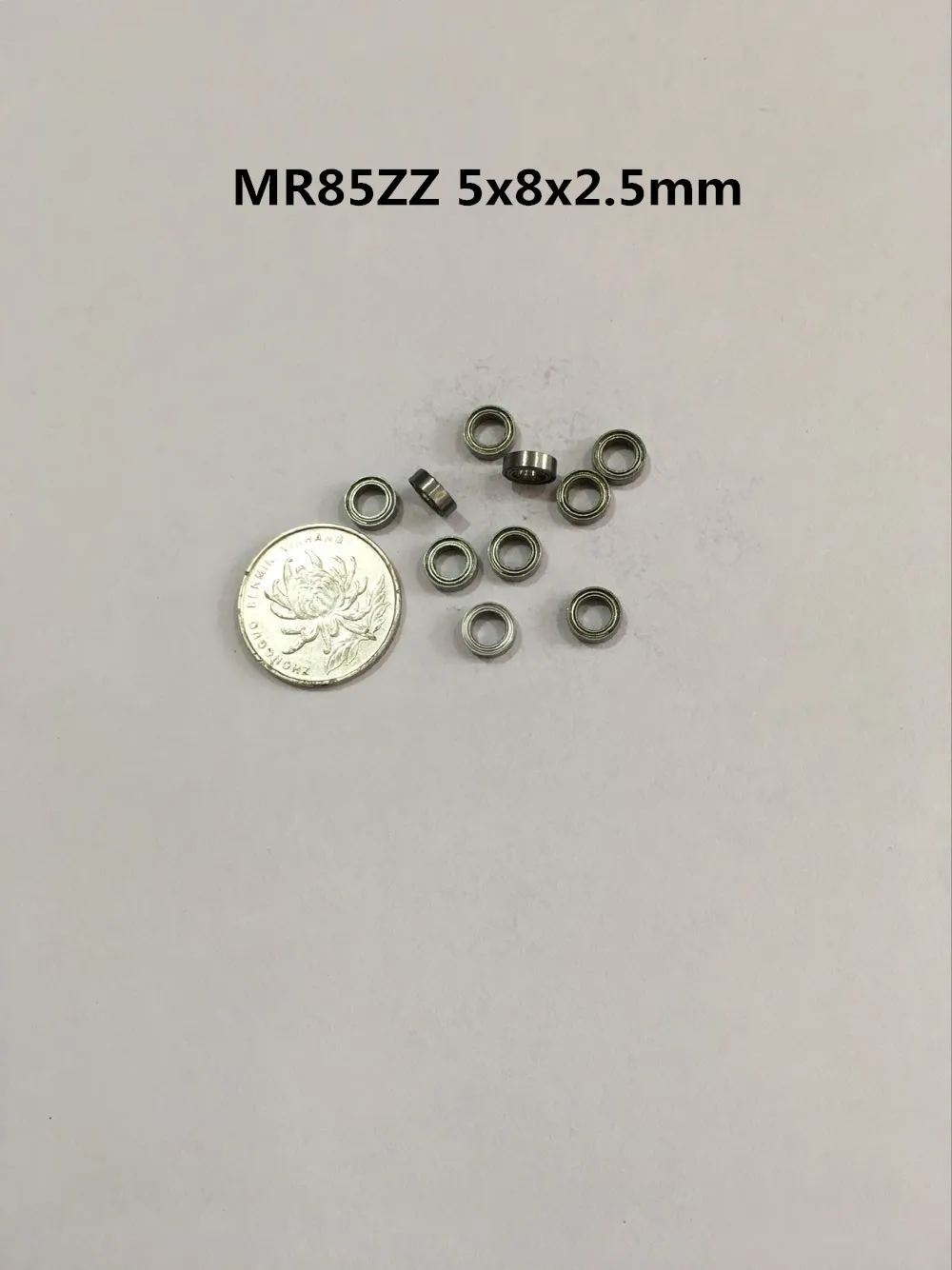 10pcs Mini Bearing MR85ZZ 5x8x2.5mm 5*8*2.5mm Miniature Model Bearing Metal Shield Bearing Ball Bearing