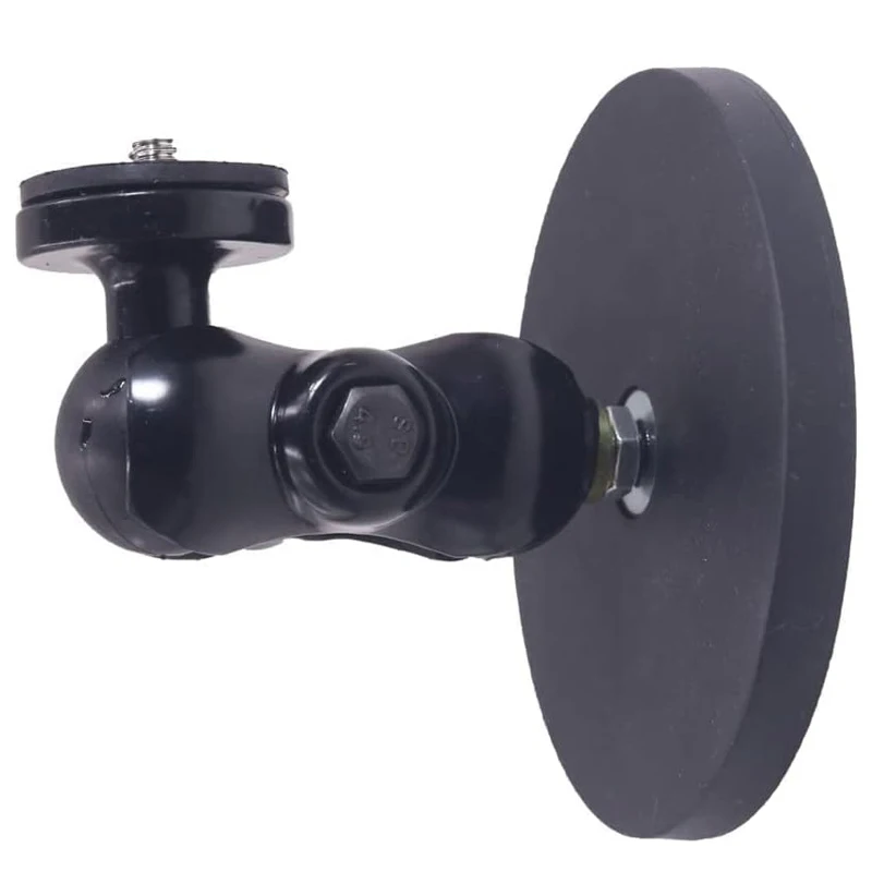 

135/88/66/43mm 1/4 Flat / Bolt Magnetic Base Rubber Coated Pot Magnets Suction Cup Mounting Bracket bolt bracket