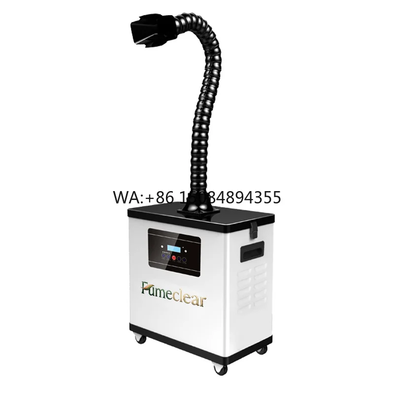 Laser  Extractor Smoke Evacuator Air Purifier with  Remote for Xtool CO2 Laser Engraver Cutter Marking PVC Desktop DTF