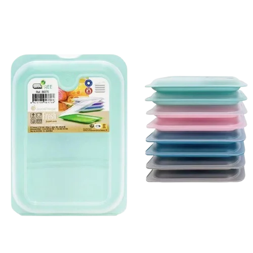 STARLEY-Set of 4 Sausage and Food Holder, Fresh Sausage Box, Reusable, Stackable, Space Saver, Refrigerator Organizer #8