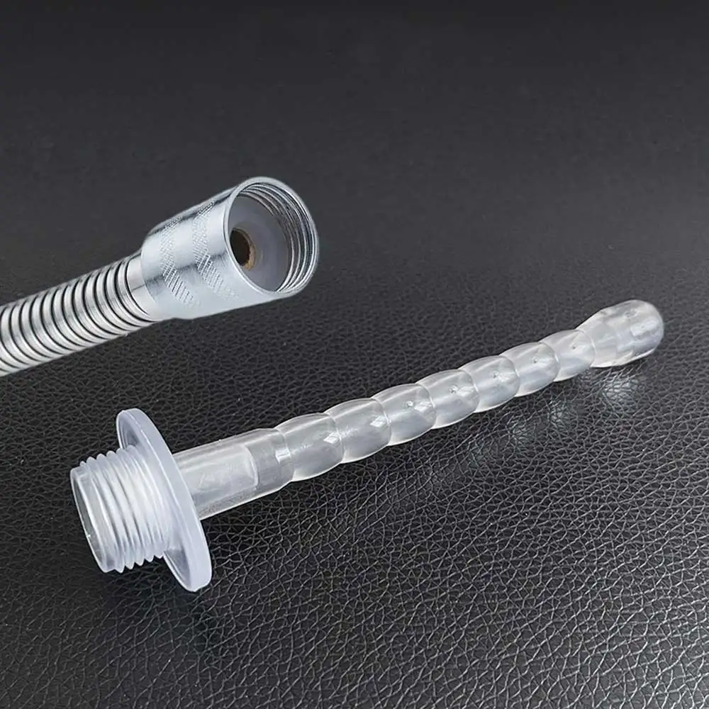 Transparent Silicone Bidet Home Enema Anal Wash Douche Anal Shower Bidet Enema Anal Wash Shower Health For Woman/Man