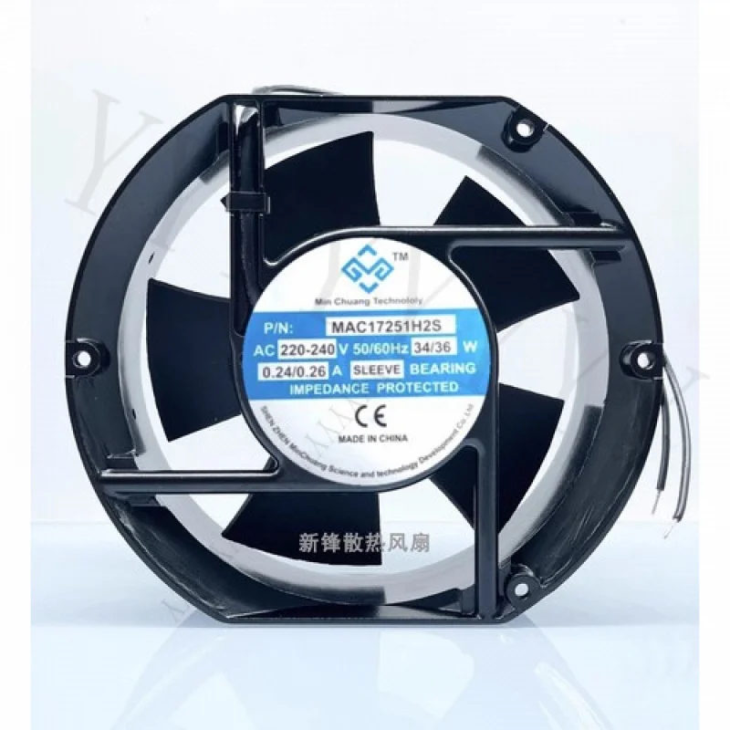 

Y+ ДЛЯ minchuang MAC17251H2S AC220V 0,26A 36W Вентилятор охлаждения промышленного шкафа