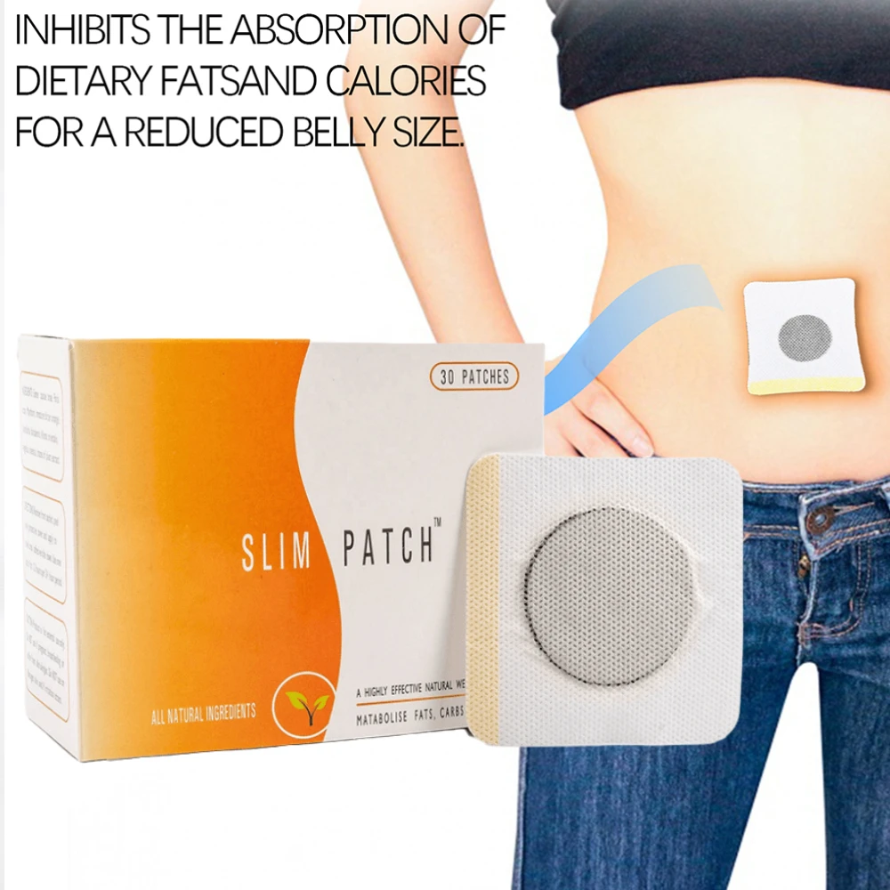 

30Pcs/Box Weight Loss Slim Patch Fat Burning Slimming Products Body Belly Waist Losing Weight Cellulite Fat Burner Sticker