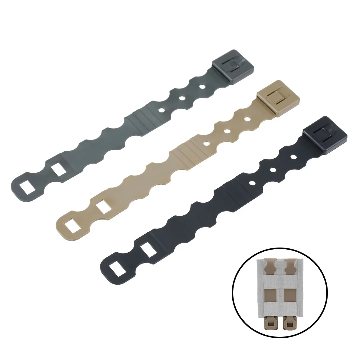 

Тактическая нейлоновая быстросъемная полоса подходит для журнального чехла, прочная система Molle, зажимы Malice, ремень с пряжкой, аксессуар