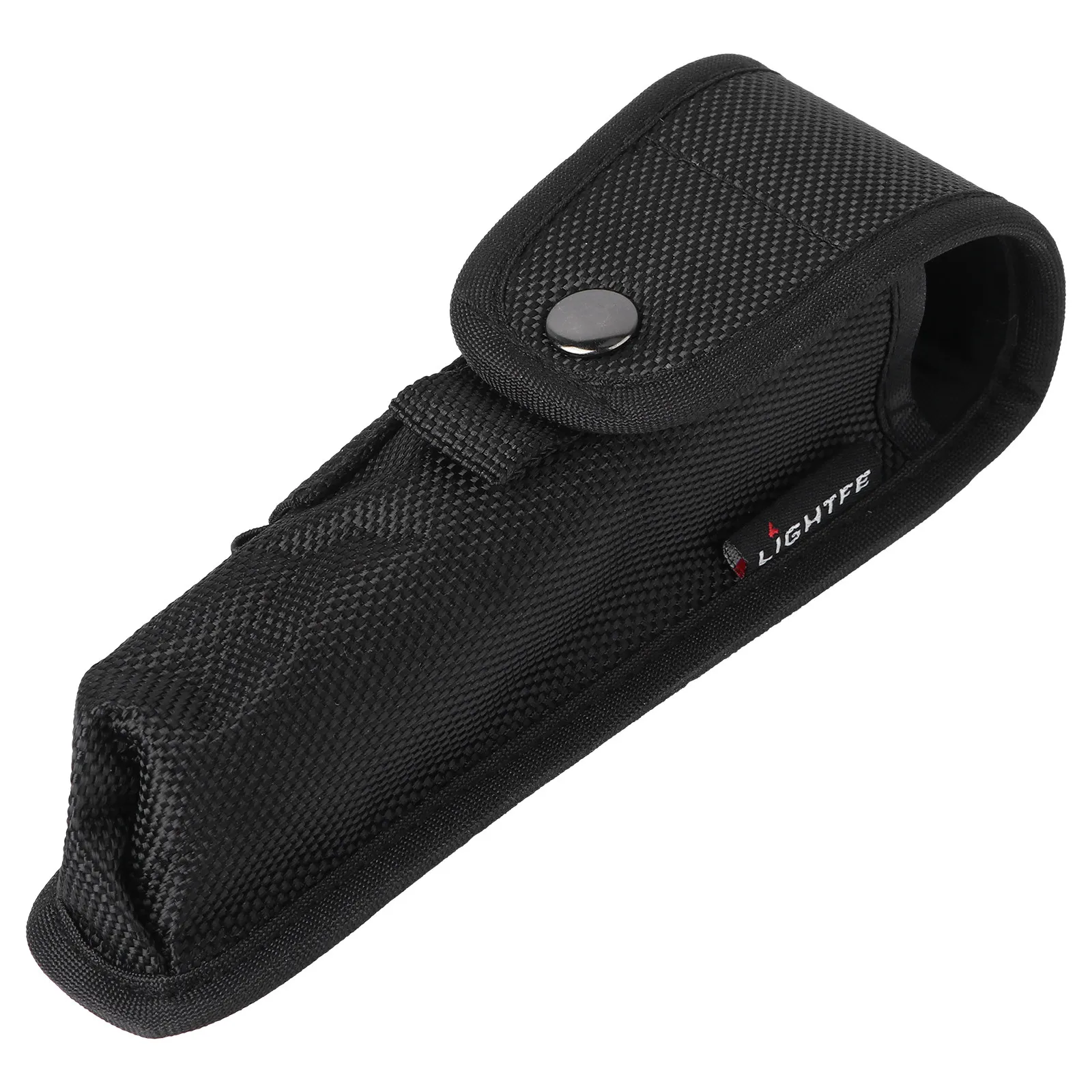 1Pcs Heavy Duty Nylon Flashlight Holster Pouch Secure Torch Holder for Belt Loop Backpack Portable Electronic Torch Case