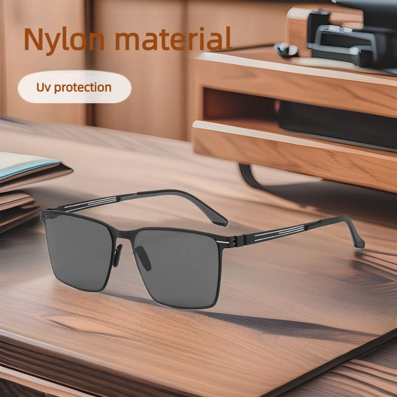 Ultra-light German Screwless Nylon Polarized Sunglasses Classic Men Outdoor Driving Anti-Glare Fishing Sun Visor Glasses UV400