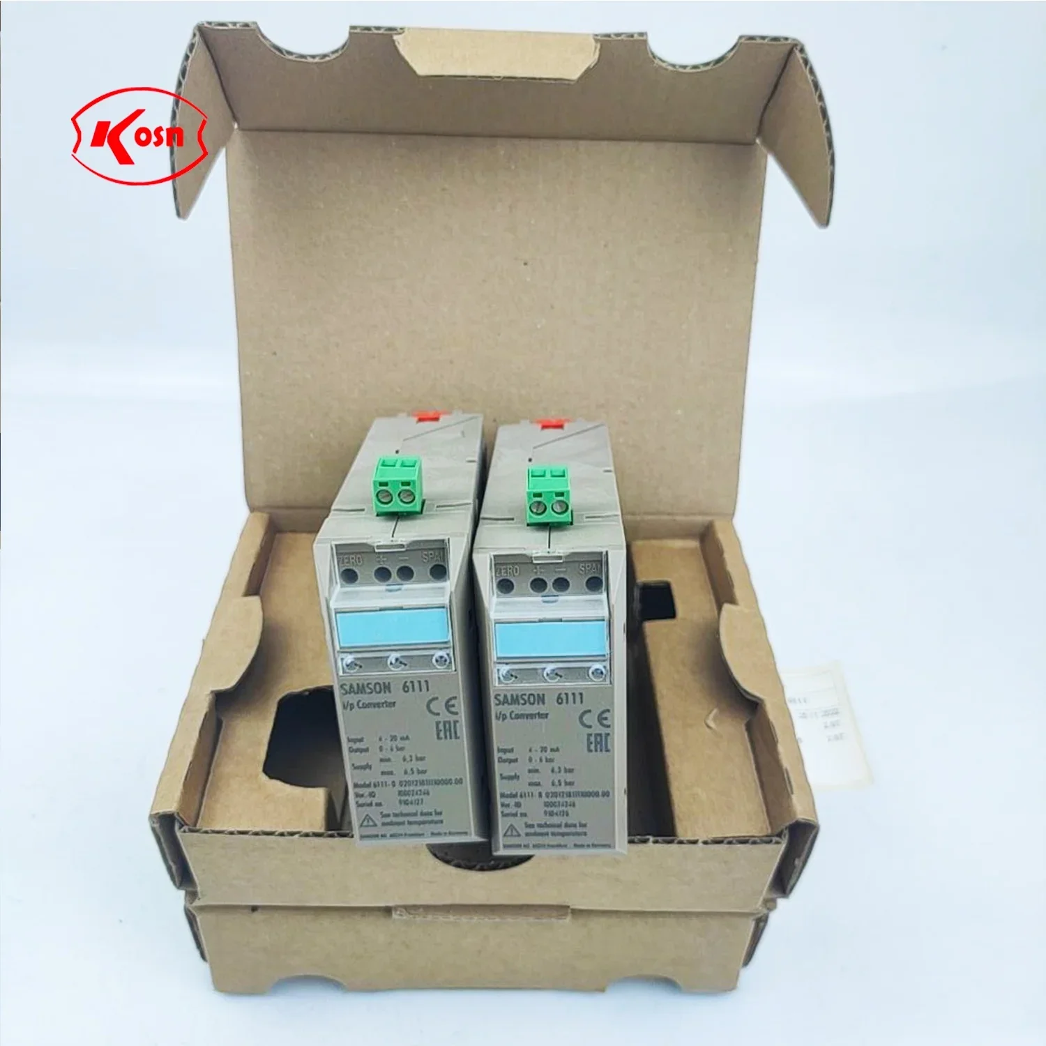 Válvula de control convertidor I/P accesorios de válvula samon 6111 para válvula de control de presión Samson