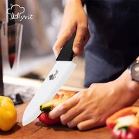 Ceramic Knife Set for Kitchen Chef Paring Fruit Vegetable knives 3 4 5 6 inch + peeler Zirconia White Ceramic Blade Cooking Tool