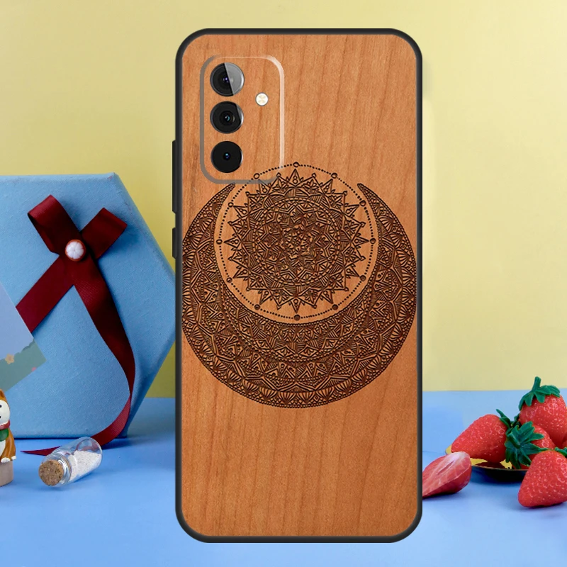 Etui z motywem drzewa róży z kaktusa do Samsung Galaxy A14 A54 A34 A12 A22 A32 A52 S A51 A71 A13 A23 A33 A53 A15 A25