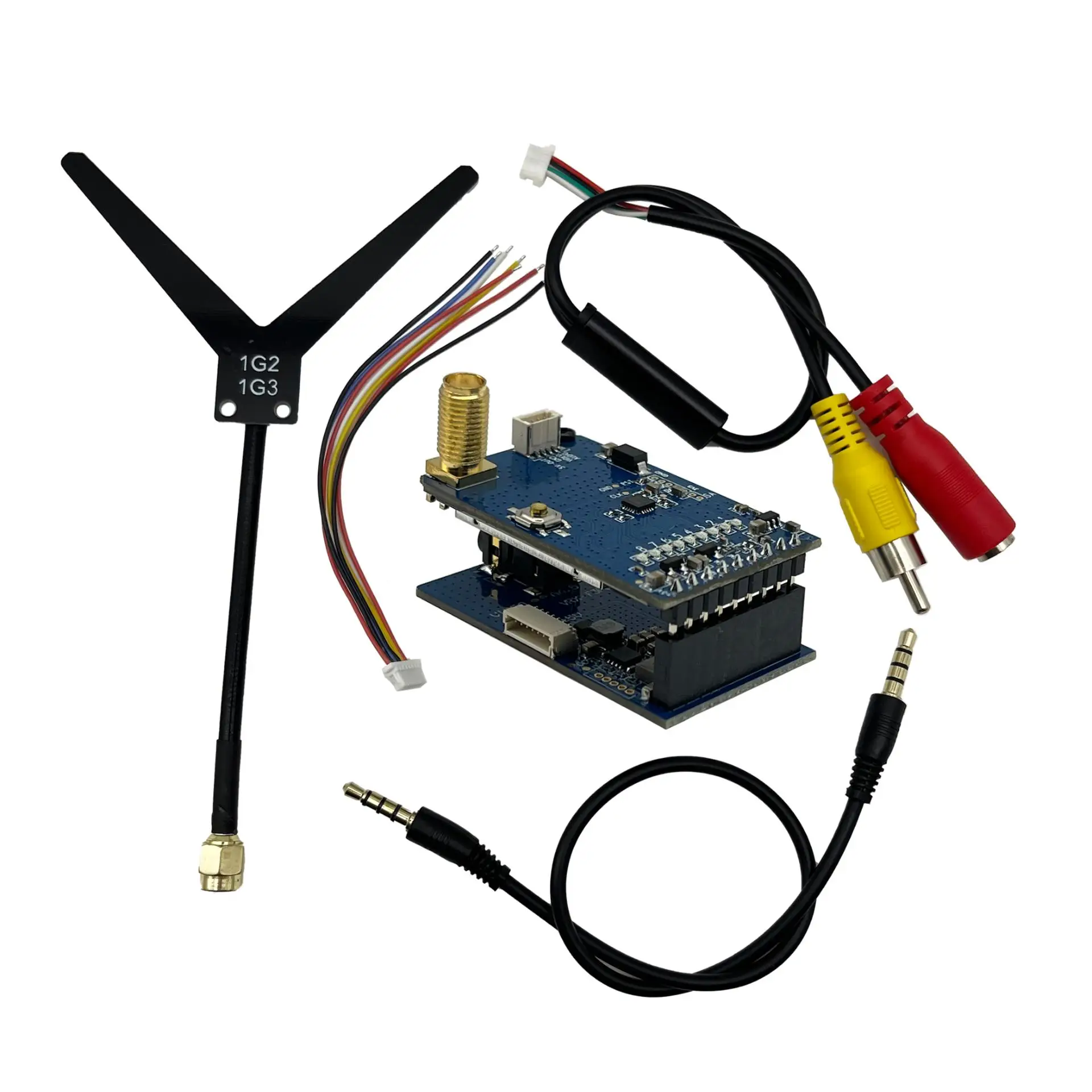 

FlytoFPV 1.2G/1.3G 9CH VRX FPV Wireless Analog Image Transmission Receiver Drone Long-distance Video Receiver Aircraft Acces