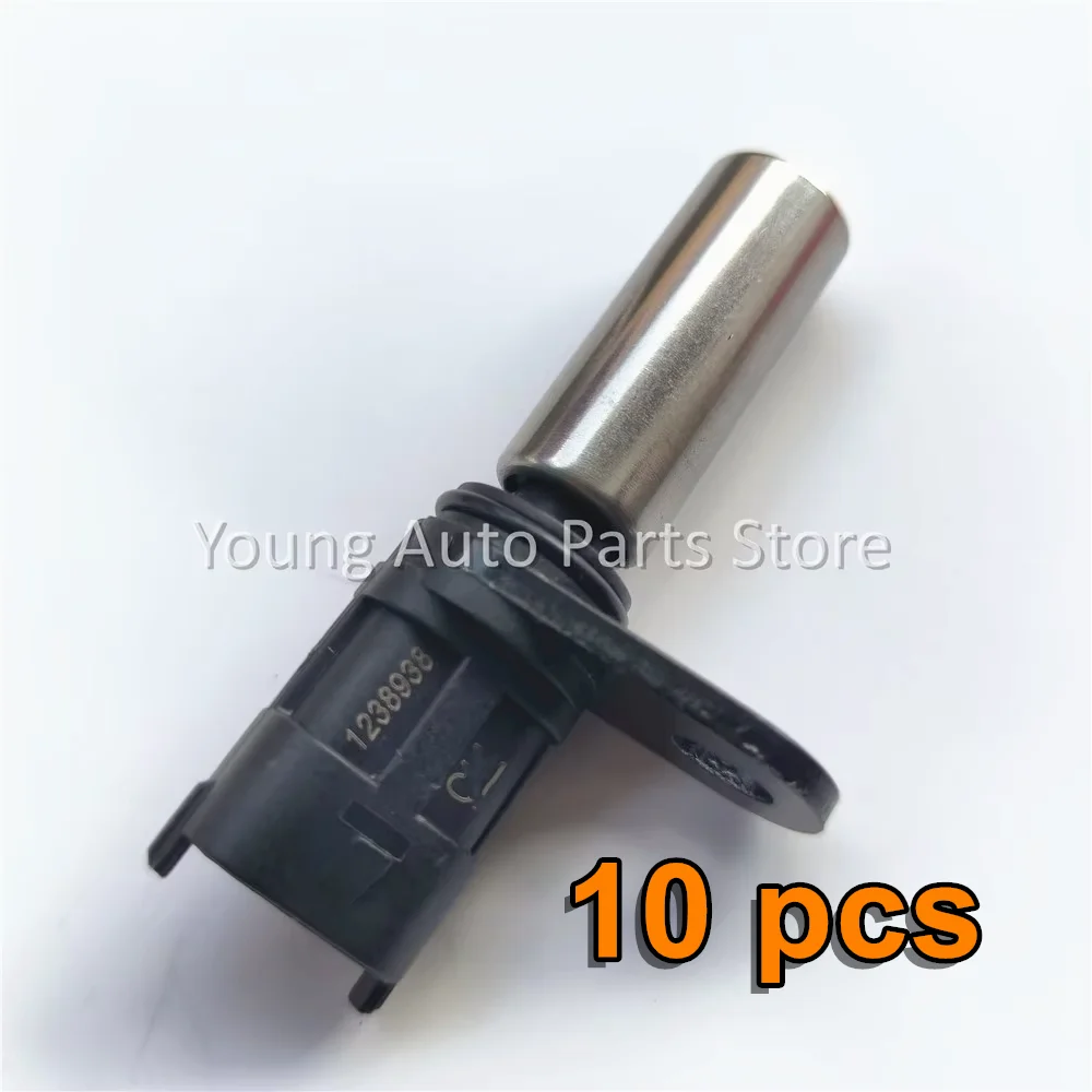 10X 1238938 For Opel Vectra Astra Zafira Meriva Signum 2003 For Vauxhall Corsa Tigra Saab Crankshaft Position Sensor Auto Parts