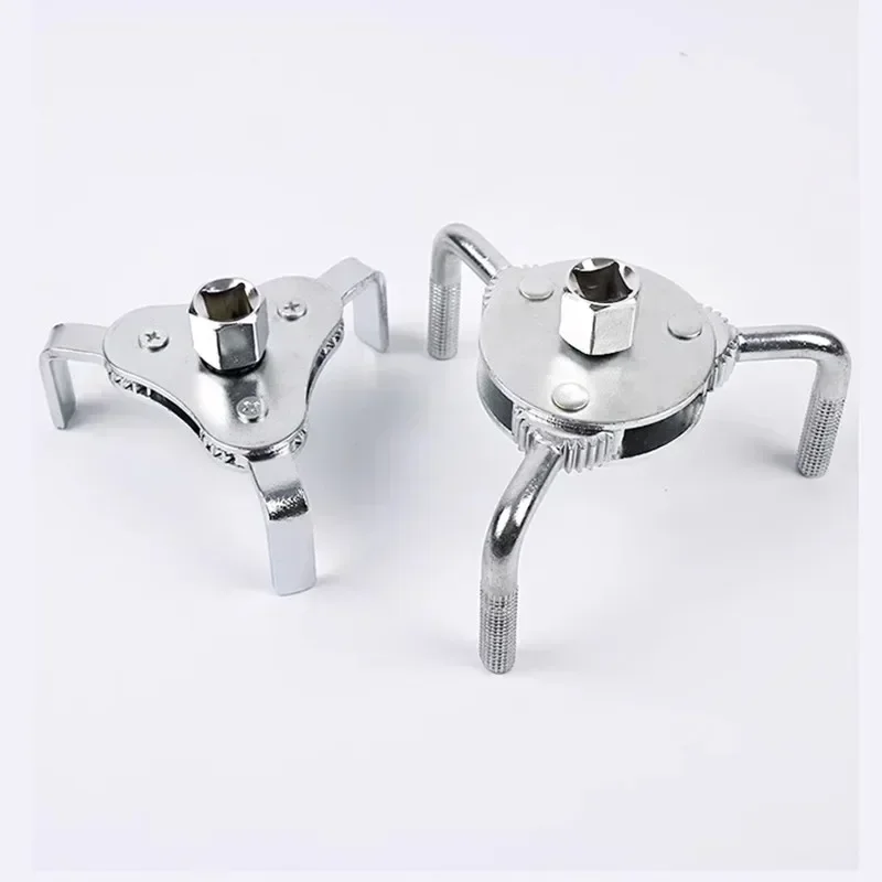 

Новый круглый ключ для фильтра с тремя когтями, регулируемый плоский картридж с тремя когтями, автомобильная масляная сетка, инструмент для замены масла