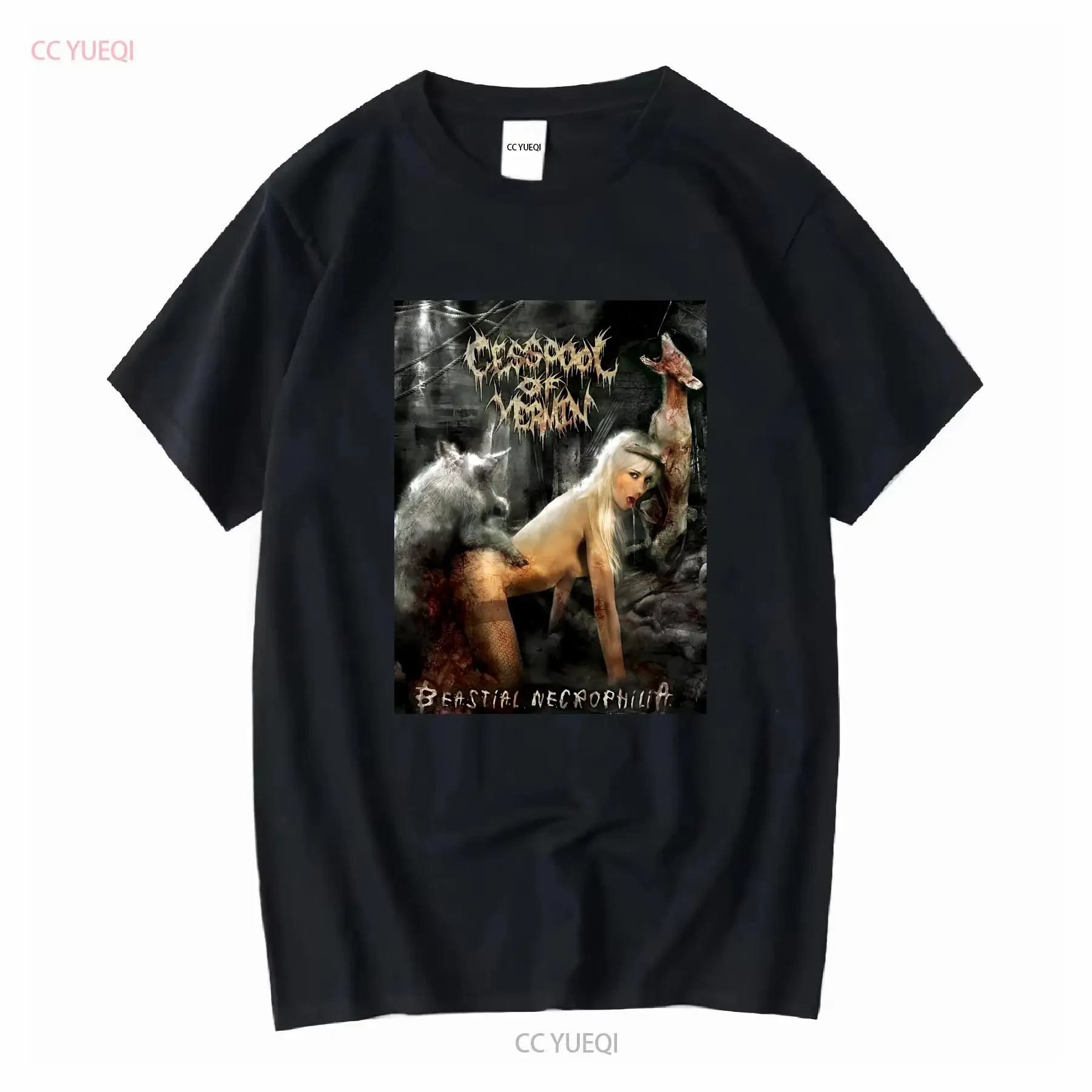 Vintage 2000s Cesspool of Vermin T Shirt Size L Lividity Gorgasm Devourment long or short sleeves vintage Washed Stylish