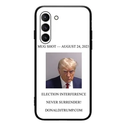 Funda de teléfono conmemorativa de Donald Trump, Mugshot # P01135809 para SAMSUNG Galaxy S23 Ultra S22 + S21 FE S20 A54 Note20Plus A53