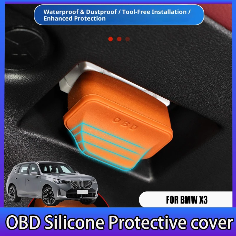 

For BMW X3 protective cover, silicone dust cover, 2025 car interior upgrade accessory