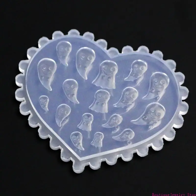 E1PE 3Pcs/Set 3D Silicone Molds Nails Art Carving Mold for DIY Art Decorations Supplies Art Templates Manicure Tool