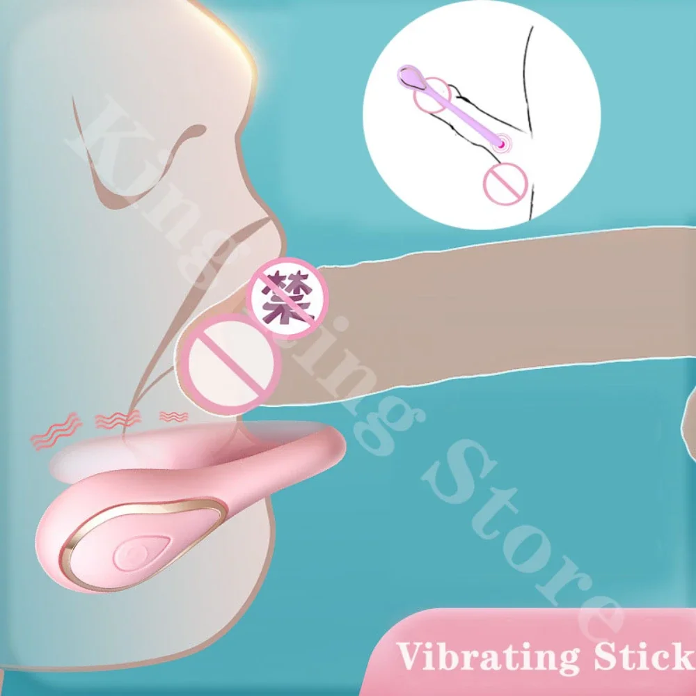 10 Frequency Vibrating Penis Plug Vagina Oral Clitoris Nipple Vibrator Sex Toys for Men Couples Share Shock Urethral Dilatation