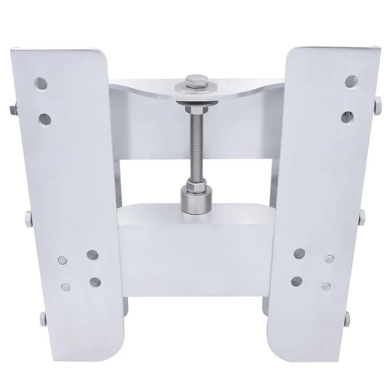 New Alloy Outboard Motor Jack Plate Transom Lifting Bracket Boat Propeller Motor Manual Adjustment Steering System 4C Bimini Top