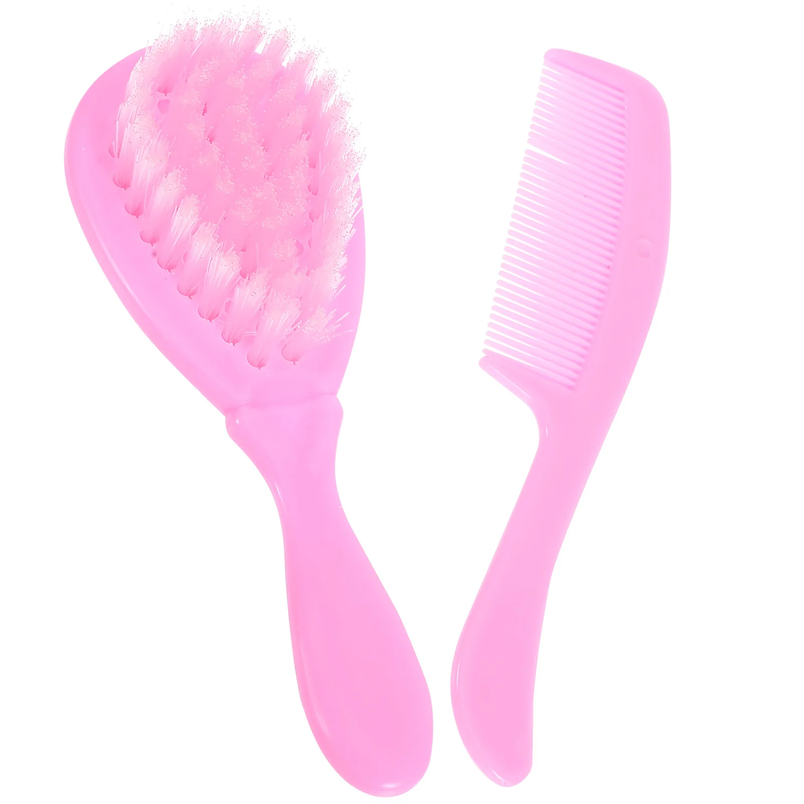 

Набор расчесок для мытья детских волос, розовая прочная антистатическая гладкая массажная расческа для новорожденных, детская щетка для стрижки, способствует циркуляции мозга