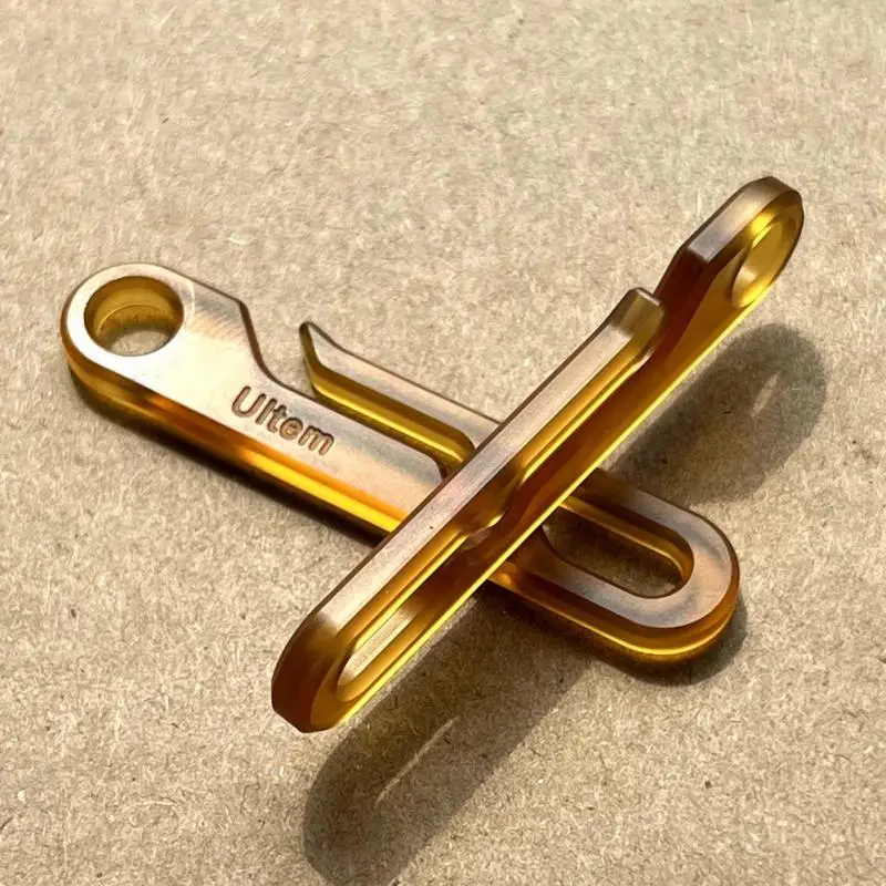1 Ultem PEI portable keychain pocket clip hook
