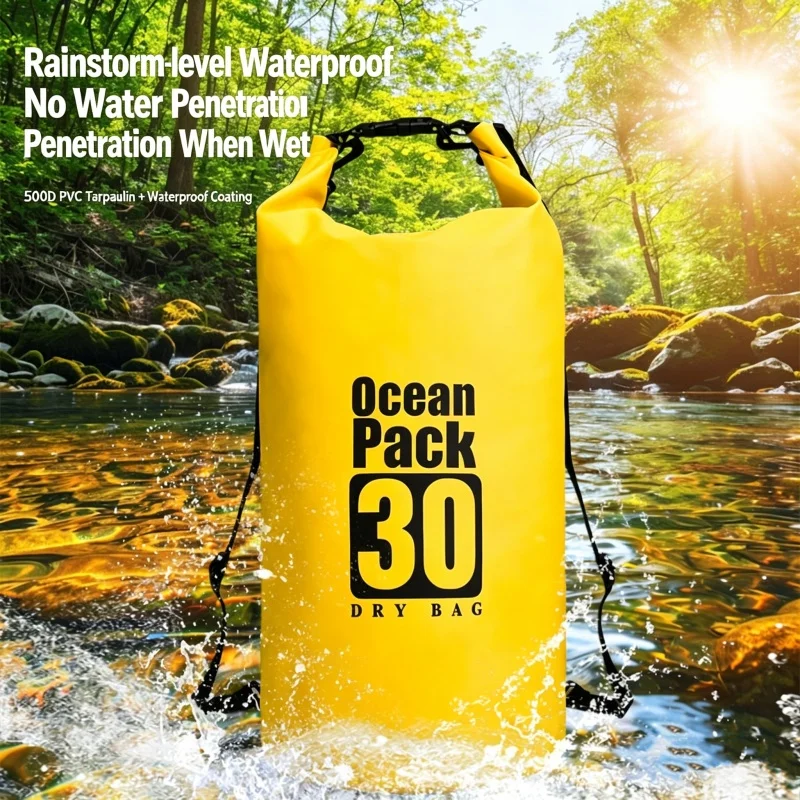 Swimming Waterproof Dry Bag 5L/10L/20L/30L Outdoor Beach Sports Storage Bag for Kayaking,Swimming,Fishing,Rafting,Floating