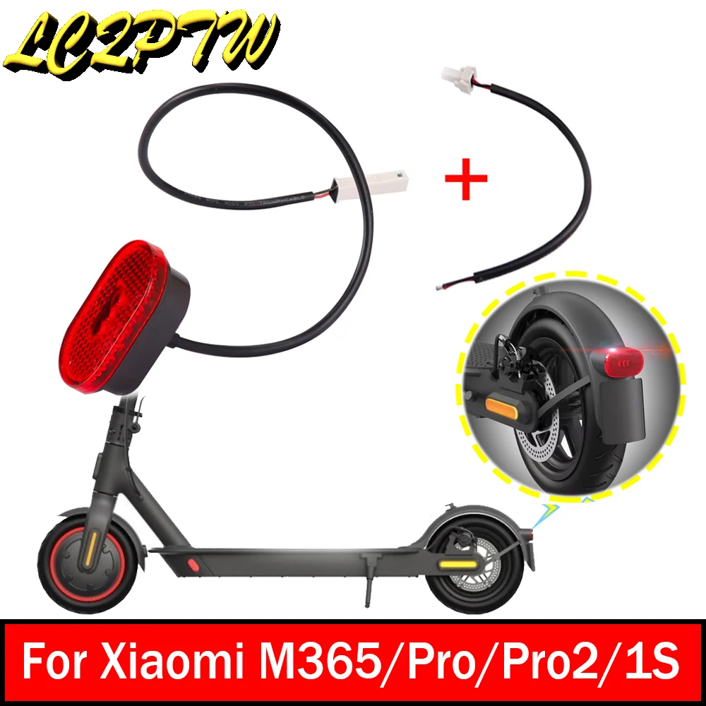 Luce freno per Xiaomi M365/Pro/1S/Pro2 Scooter elettrico Fanale posteriore Lampada LED Skateboard Stoplight Luci posteriori di sicurezza Parti