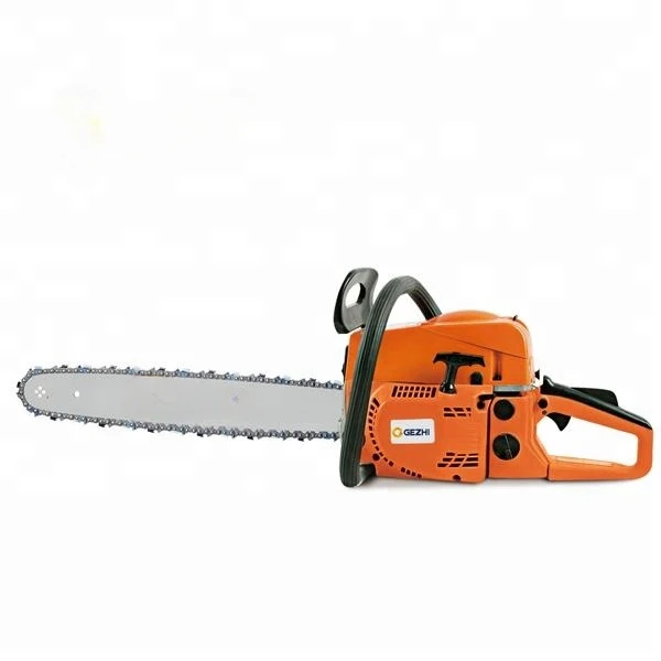 Portable gas chainsaws 52cc handheld chain saw bar 20