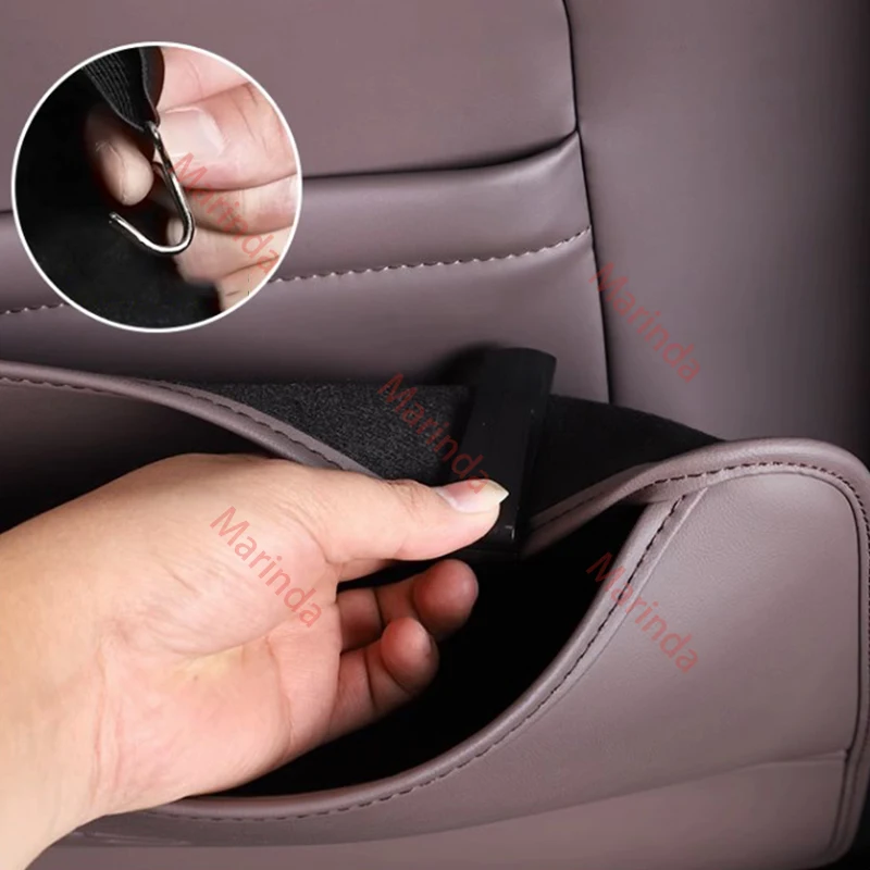 For BYD Frigate 07 2023 Car Seat Anti-kick Pad Car Anti-dirty Scratch Wear Resistance Cover Leather Mat Interior Accessories